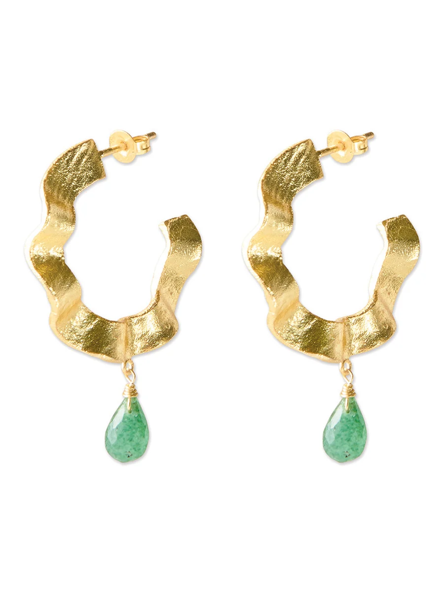 AMBITIOUS gold earrings - Image 2