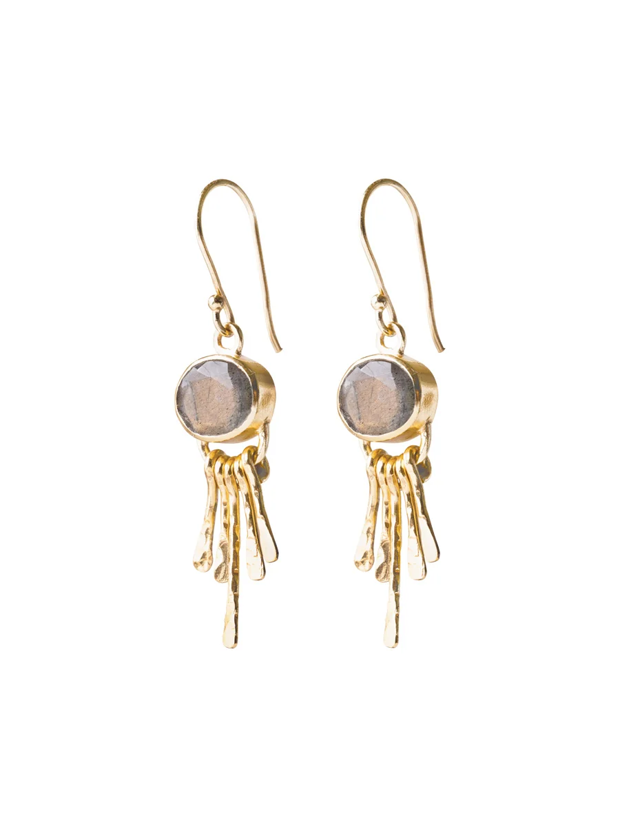 PRAISING gold earrings - Image 3
