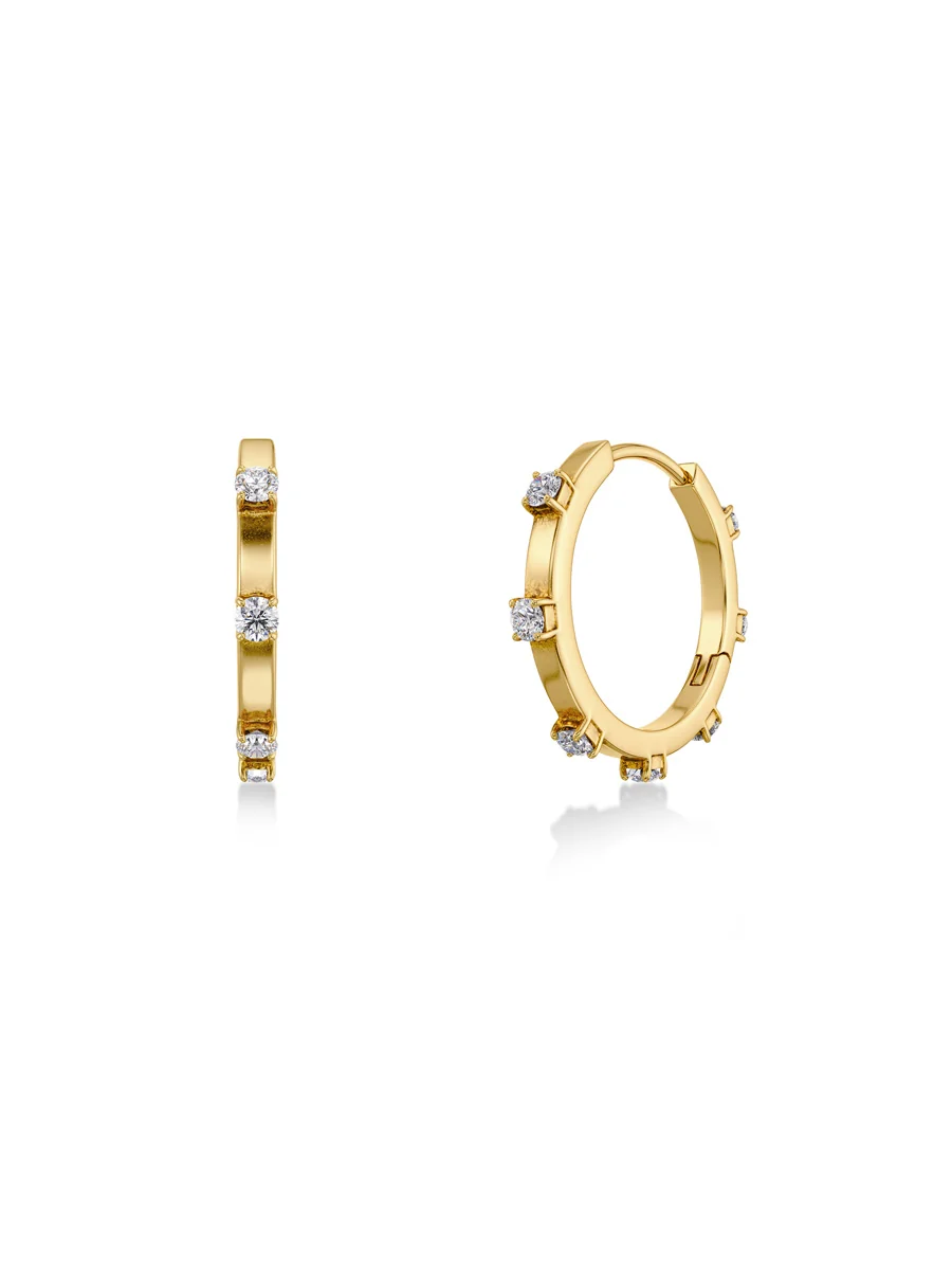 CELESTE hoops L gold - Image 2