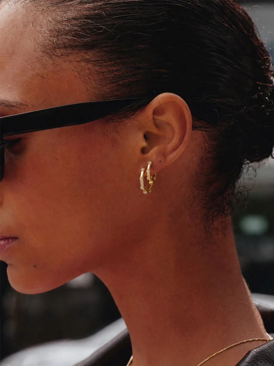 CELESTE hoops L gold - Image 3