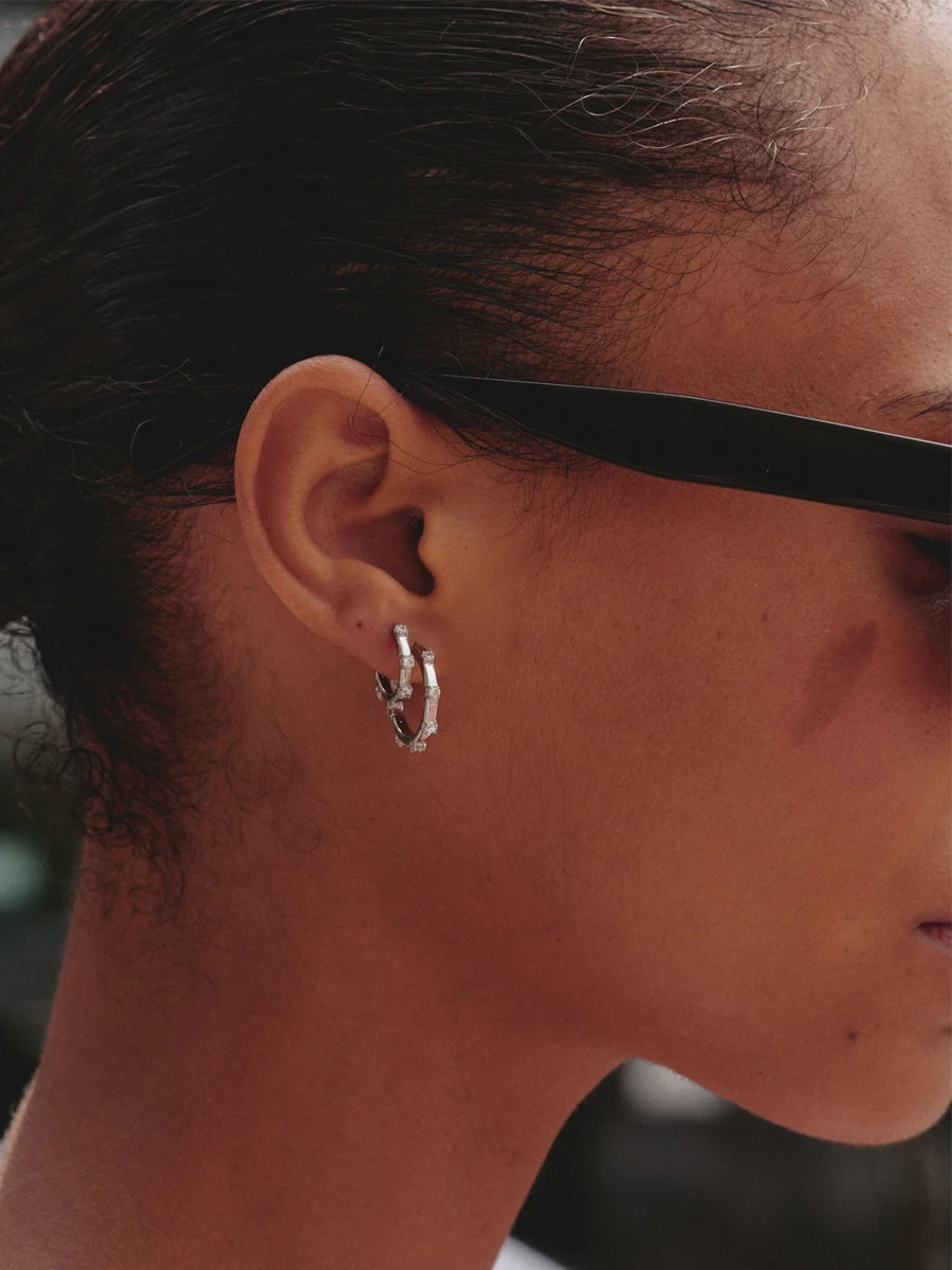 CELESTE hoops S silver - Image 3