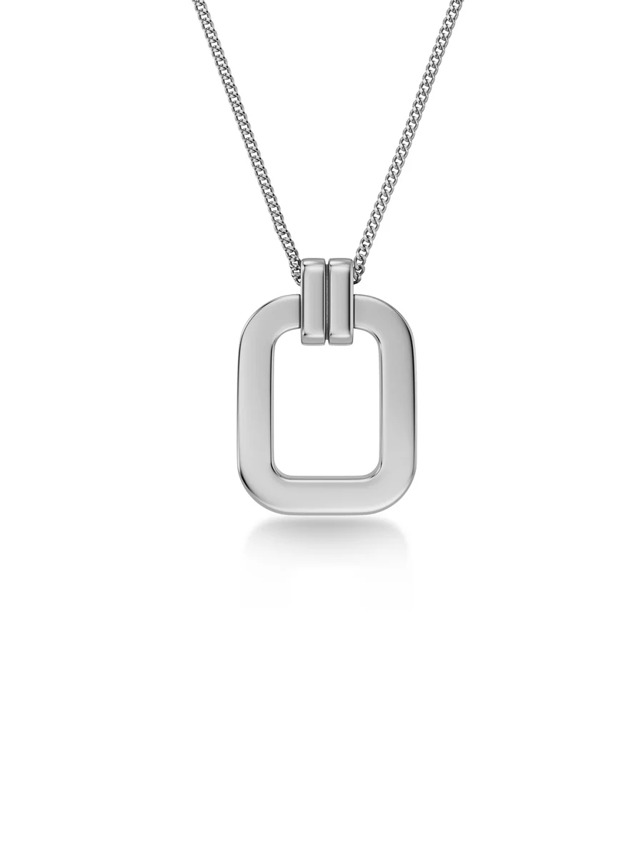 PLAZA necklace L steel - Image 3