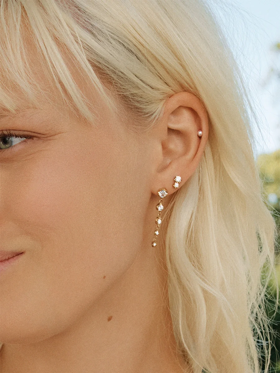 TEENY studs gold - Image 3